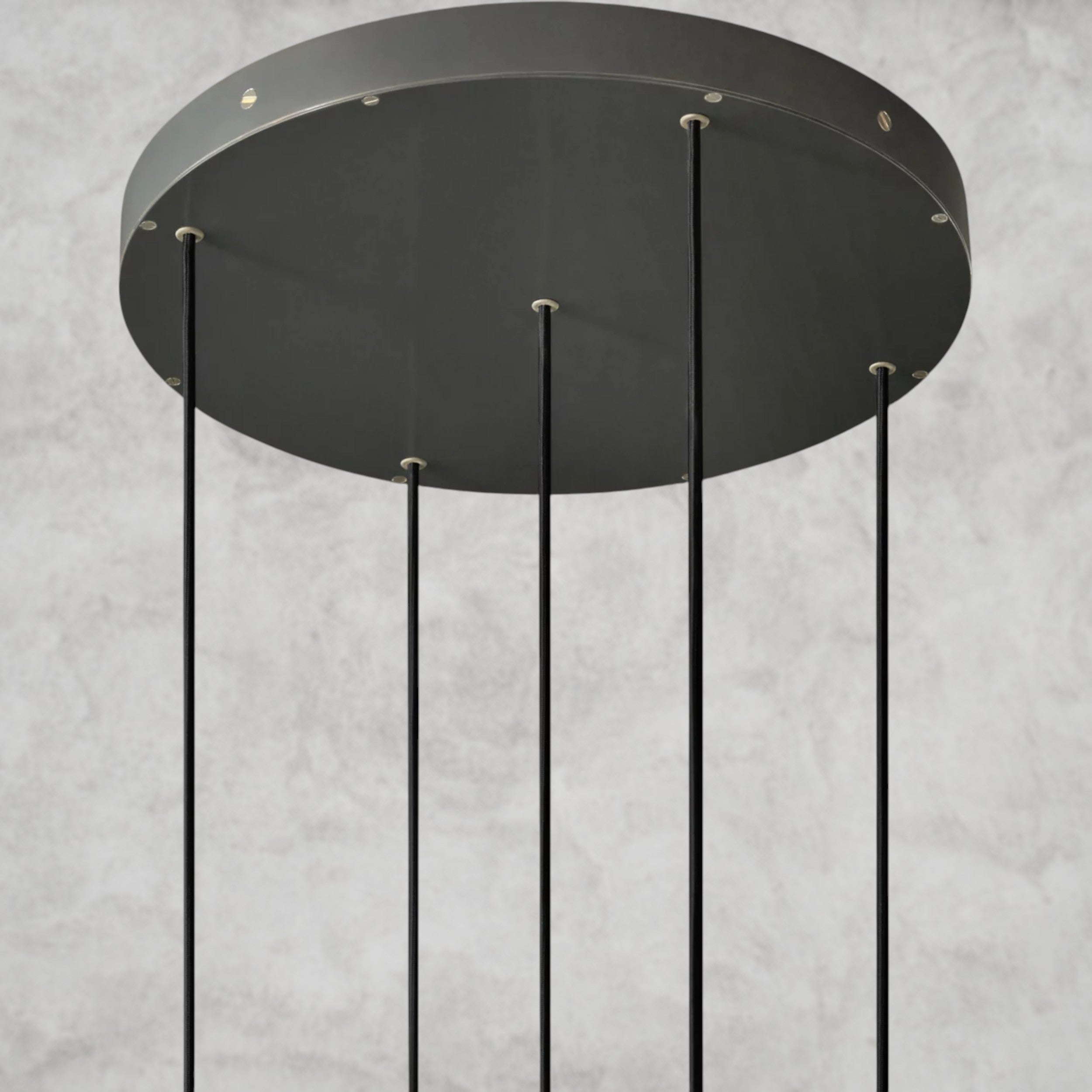 Glass Globe Mobile Cluster Chandelier 28", 44"